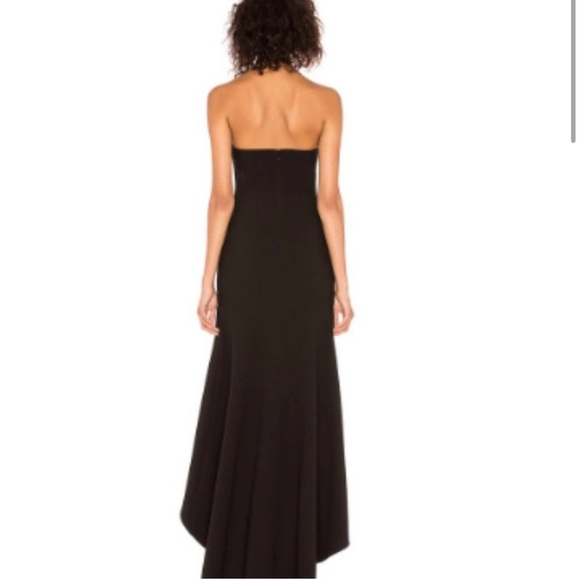 Likely Jenny High Low Ruffle Hem Halter
Gown Dress - Picture 2 of 5